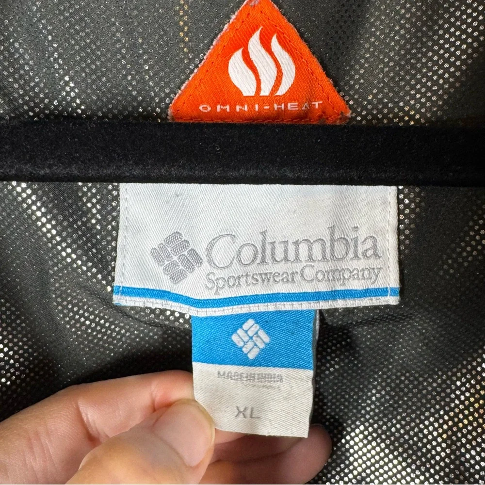 Columbia Men's Green Puffer Jacket Omni Heat Insulated Outdoor Size XL - Picture 5 of 7